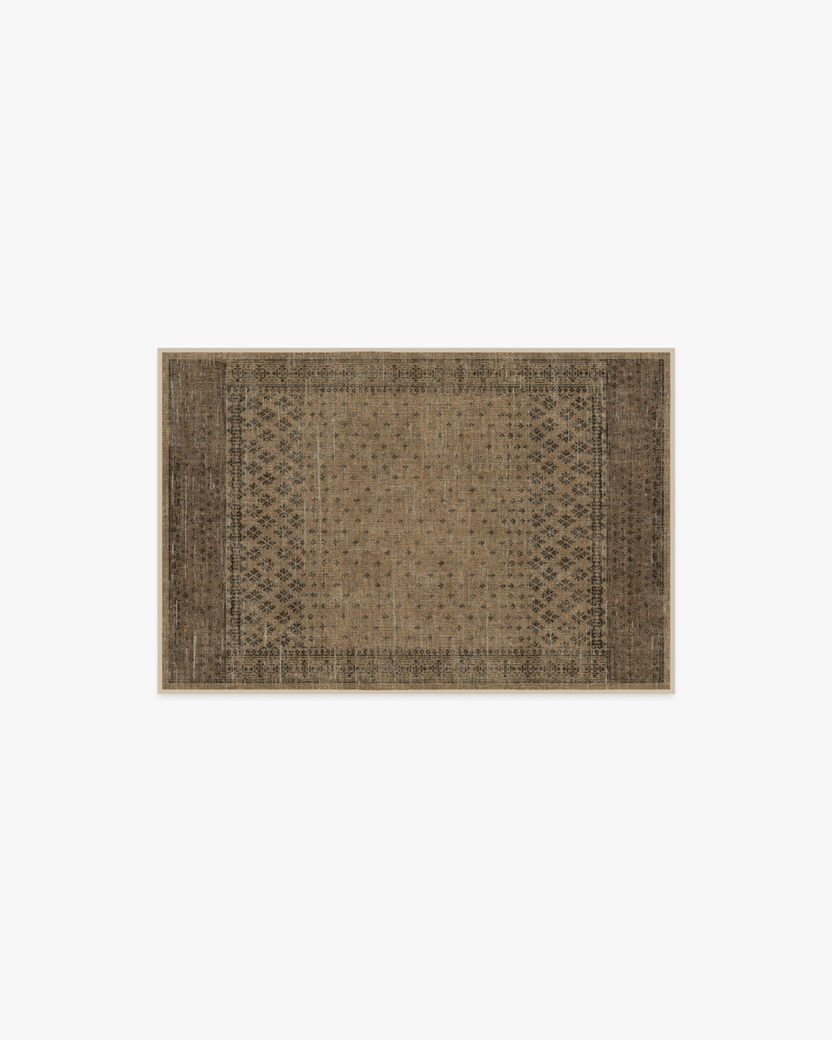 Fernanda — Halı, Siyah Taba, AREA, beyaz zemin, 2x3