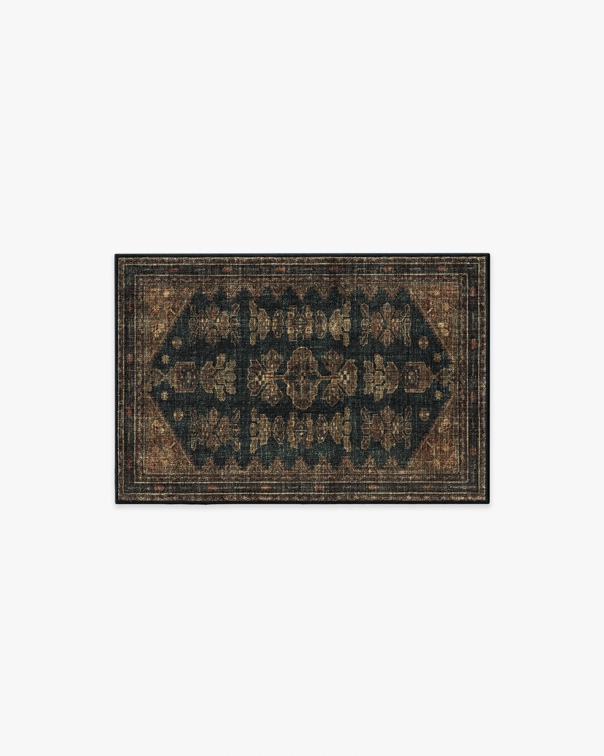 Pradera — Halı, Soft Siyah Kahverengi, AREA, beyaz zemin, 2x3
