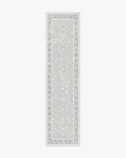Celestine — Halı, Yumuşak Mavi, RUNNER, beyaz zemin, 2x10