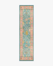Jemima — Halı, Çok Renkli, RUNNER, beyaz zemin, 2x10