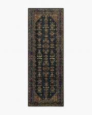 Pradera — Halı, Soft Siyah Kahverengi, RUNNER, beyaz zemin, 2x7