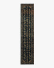 Pradera — Halı, Soft Siyah Kahverengi, RUNNER, beyaz zemin, 2x12