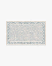 Celestine — Halı, Yumuşak Mavi, AREA, beyaz zemin, 3x5