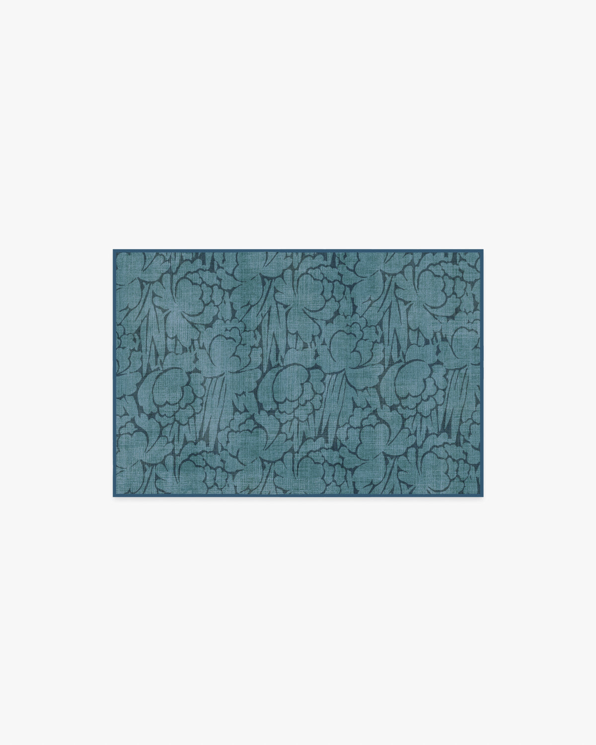 Corrine — Halı, Mavi, AREA, beyaz zemin, 2x3