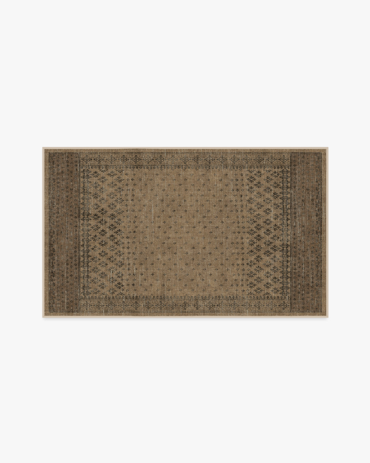 Fernanda — Halı, Siyah Taba, AREA, beyaz zemin, 3x5