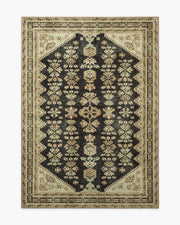 Pradera — Halı, Taba Soft Siyah, AREA, beyaz zemin, 5x7