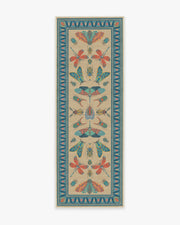 Flutterby — Halı, Çok Renkli, RUNNER, beyaz zemin, 2x7