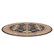 Cambria — Halı, Safir, ROUND, beyaz zemin, 6R