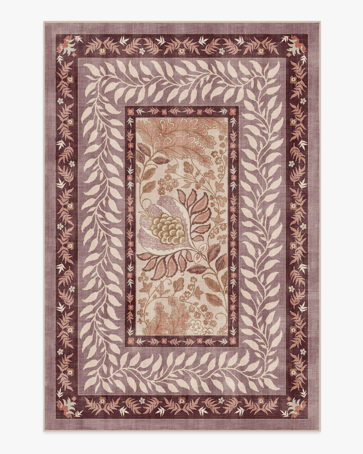 Provence — Halı, Leylak, AREA, beyaz zemin, 6x9