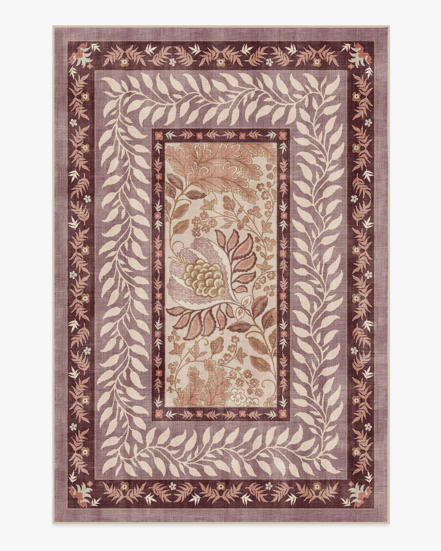 Provence — Halı, Leylak, AREA, beyaz zemin, 6x9