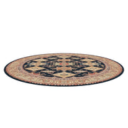 Cambria — Halı, Safir, ROUND, beyaz zemin, 8R