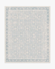 Celestine — Halı, Yumuşak Mavi, AREA, beyaz zemin, 8x10