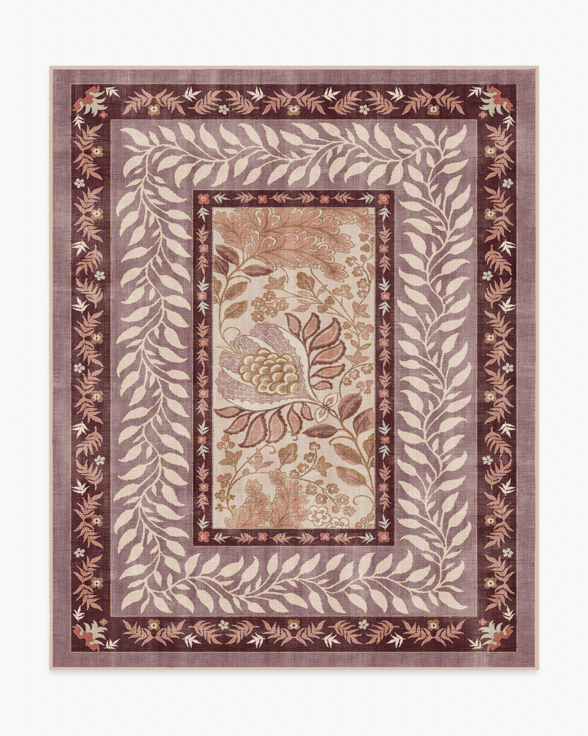 Provence — Halı, Leylak, AREA, beyaz zemin, 8x10