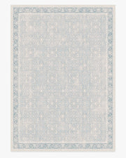 Celestine — Halı, Yumuşak Mavi, AREA, beyaz zemin, 10x14