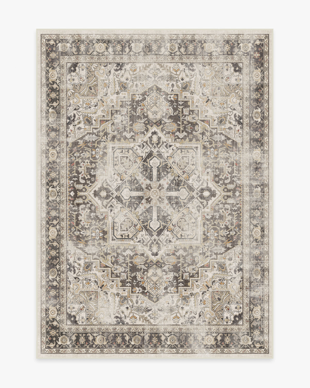 Kamran — Halı, Ela, AREA, beyaz zemin, 5x7