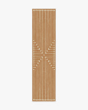 Inkdrop — Halı, Bakır, RUNNER, beyaz zemin, 2x10