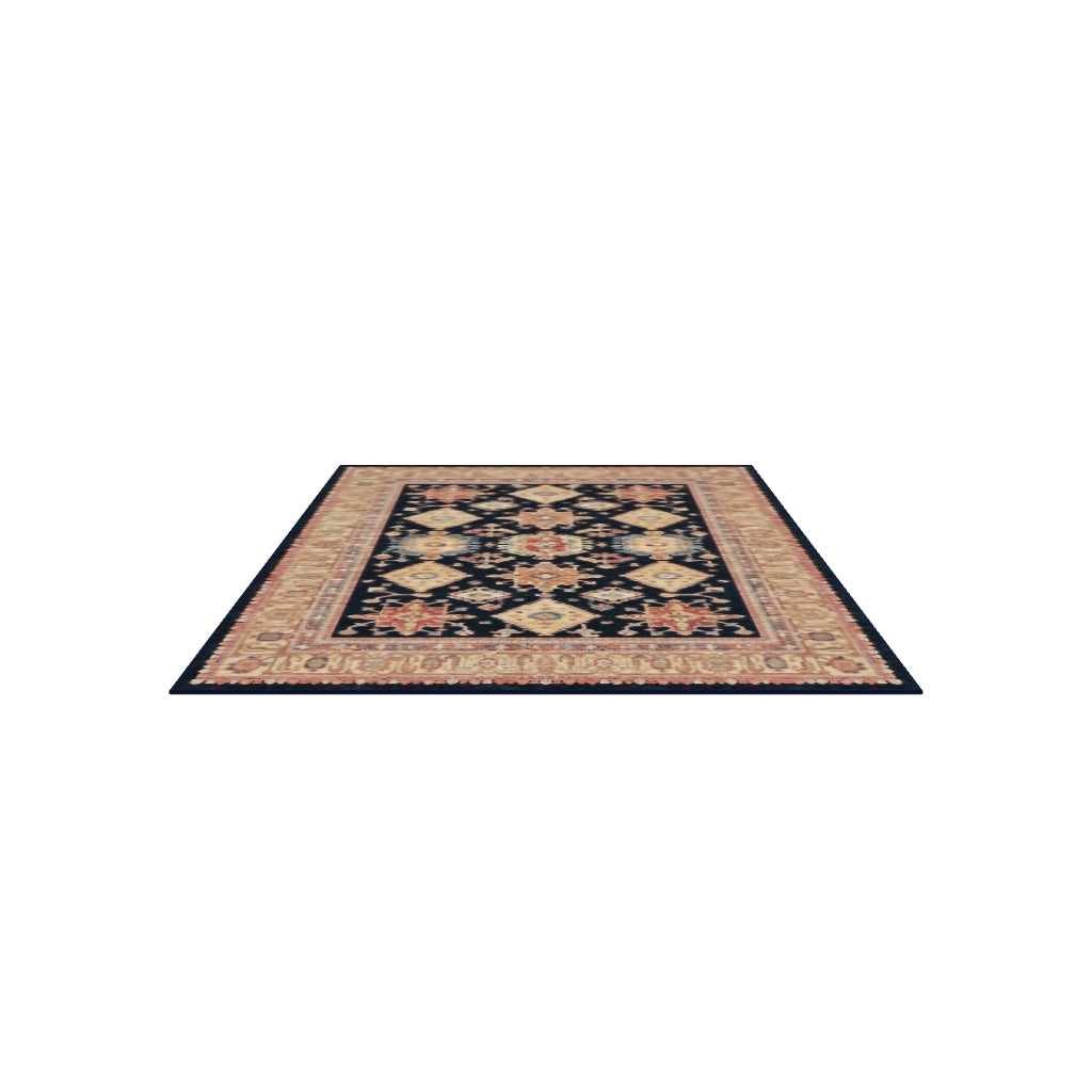 Cambria — Halı, Safir, AREA, beyaz zemin, 6x9