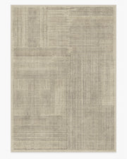 Linear Oasis — Halı, Taş Gri, AREA, beyaz zemin, 10x14