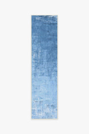 Impasto — Halı, Gökyüzü Mavi, RUNNER, beyaz zemin, 2x10