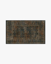 Ophelia — Halı, Redwood Kahverengi, AREA, beyaz zemin, 3x5