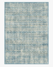 Sierra — Halı, Mavi, AREA, beyaz zemin, 10x14
