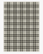 Dress Stewart Tartan — Halı, Siyah Fildişi, AREA, beyaz zemin, 10x14