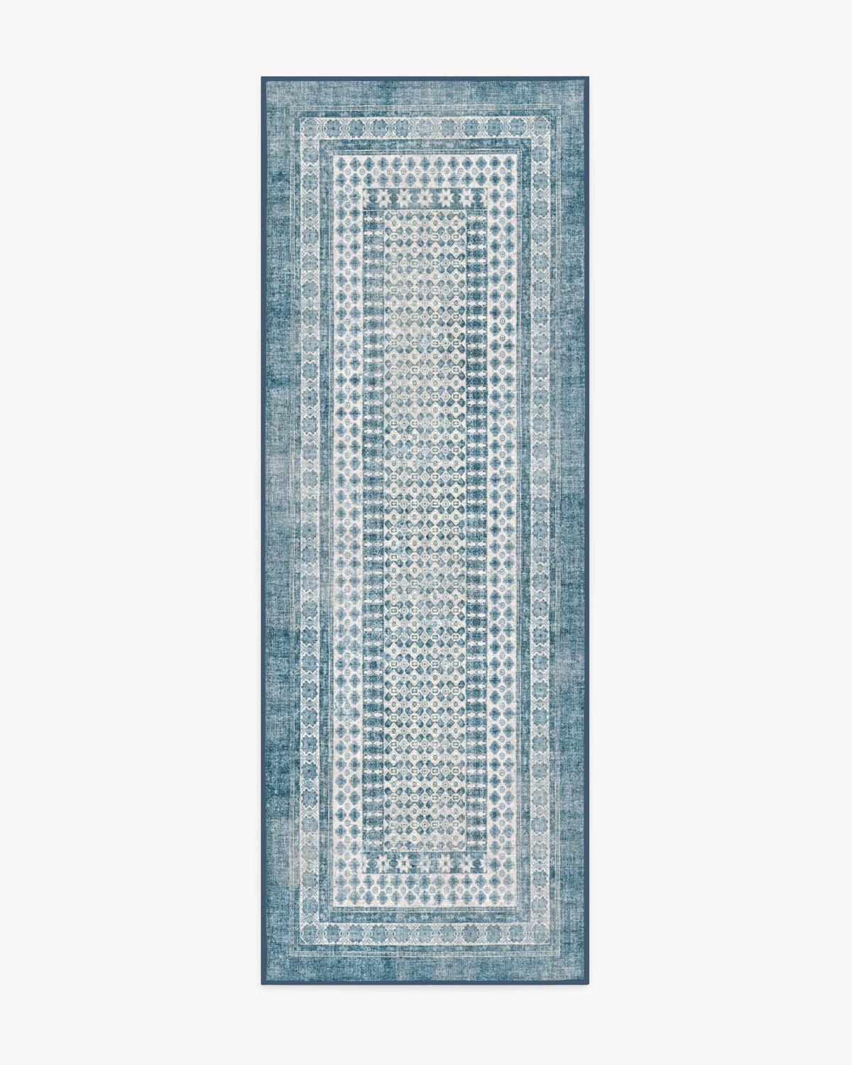 Cyrus — Halı, Ocean Fildişi, RUNNER, beyaz zemin, 2x7