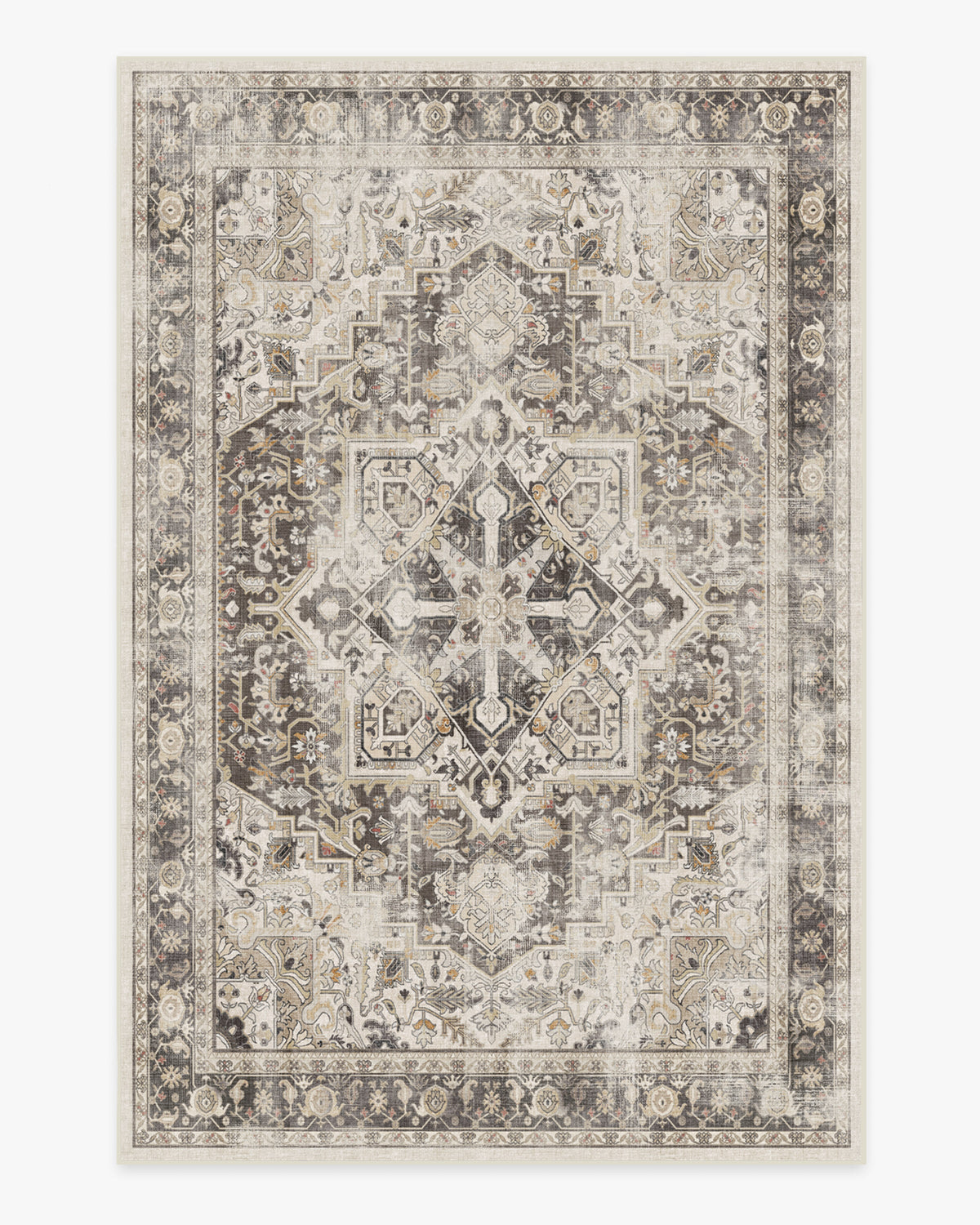 Kamran — Halı, Ela, AREA, beyaz zemin, 6x9