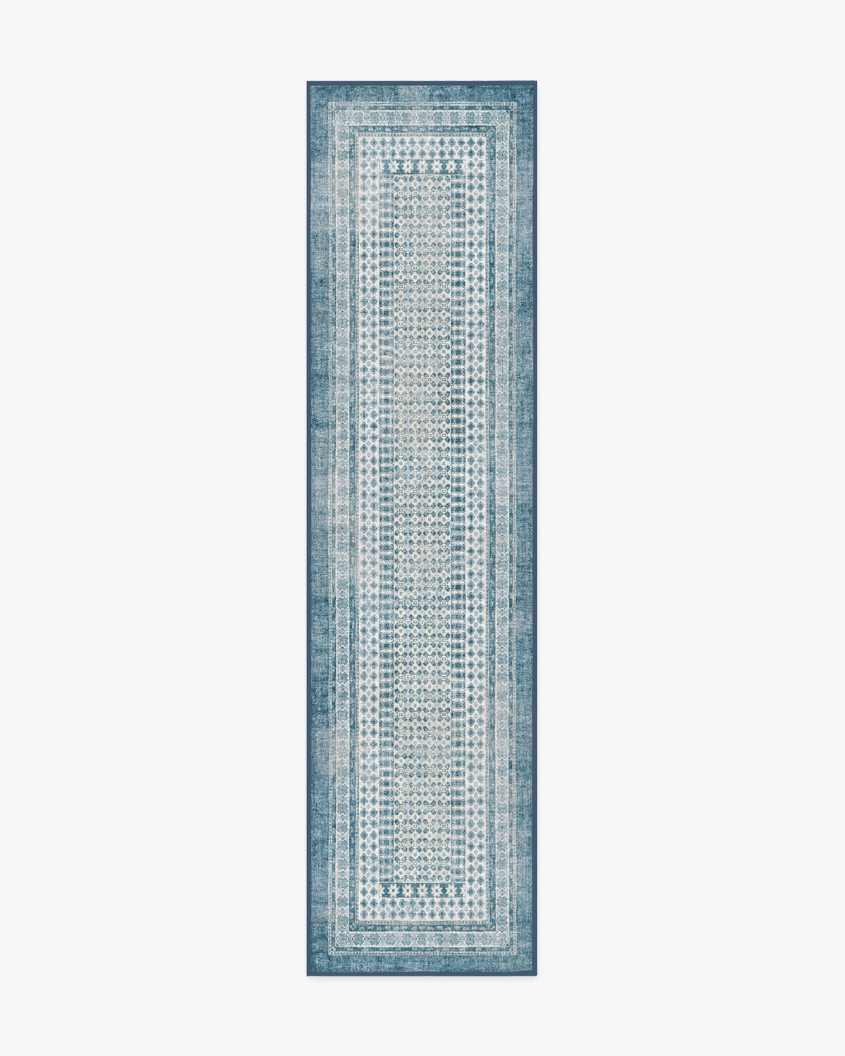 Cyrus — Halı, Ocean Fildişi, RUNNER, beyaz zemin, 2x10