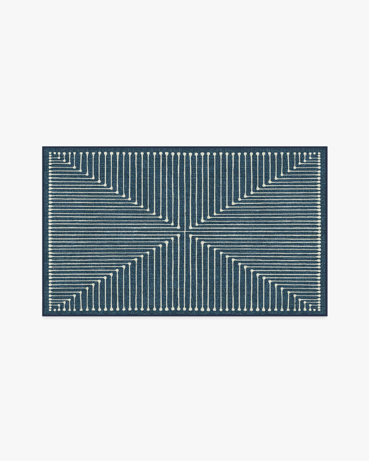 Inkdrop — Halı, Lapis Mavi, AREA, beyaz zemin, 3x5