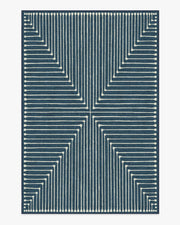 Inkdrop — Halı, Lapis Mavi, AREA, beyaz zemin, 6x9
