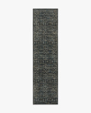 Sierra — Halı, Yumuşak Siyah, RUNNER, beyaz zemin, 2x10