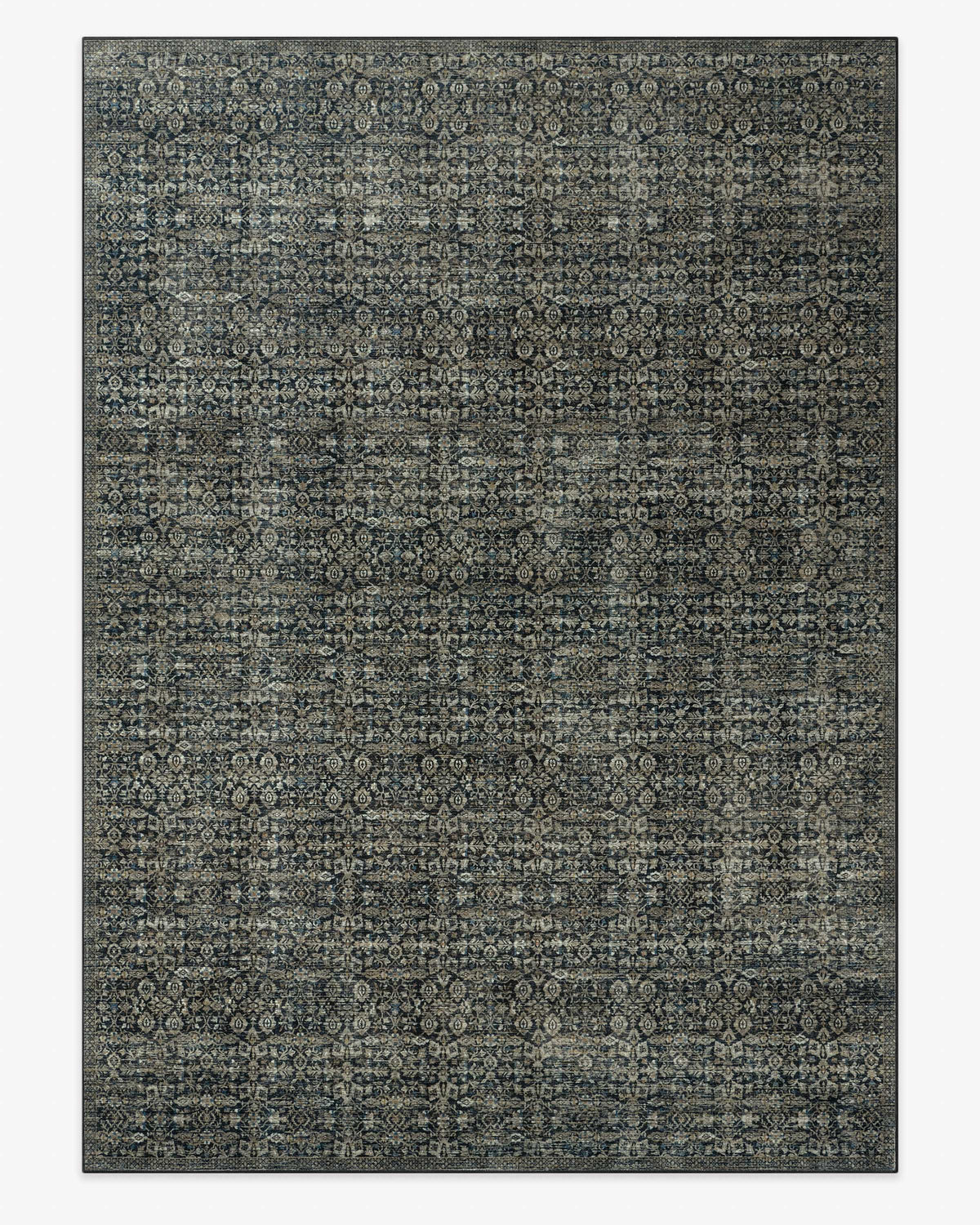Sierra — Halı, Yumuşak Siyah, AREA, beyaz zemin, 10x14