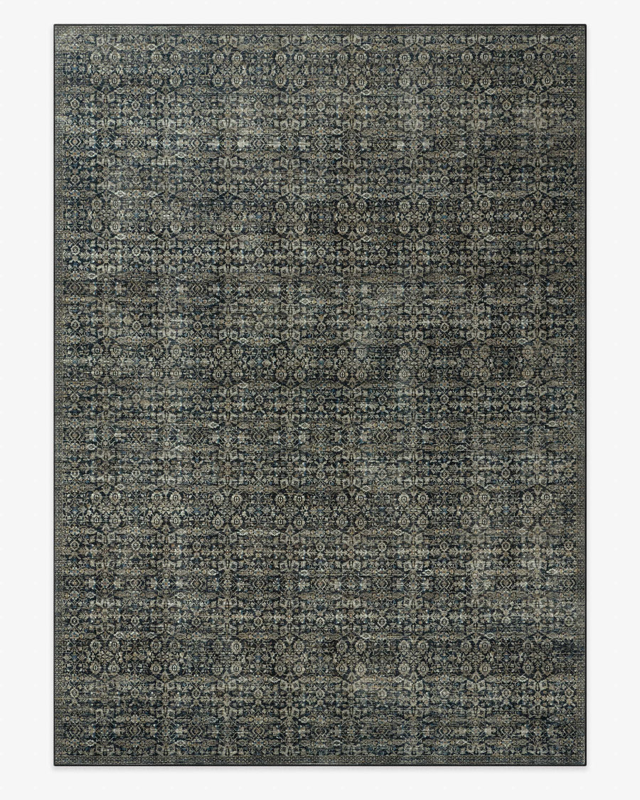 Sierra — Halı, Yumuşak Siyah, AREA, beyaz zemin, 10x14