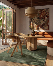 Linear Oasis — Halı, Yeşil, AREA, yaşam alanı, 6x9
