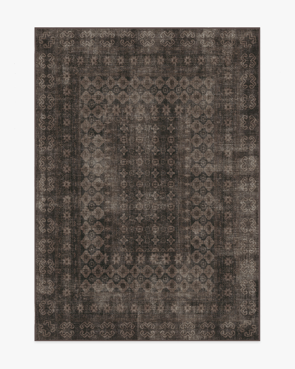 Cyrus — Halı, Siyah, AREA, beyaz zemin, 5x7
