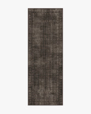 Cyrus — Halı, Siyah, RUNNER, beyaz zemin, 2x7