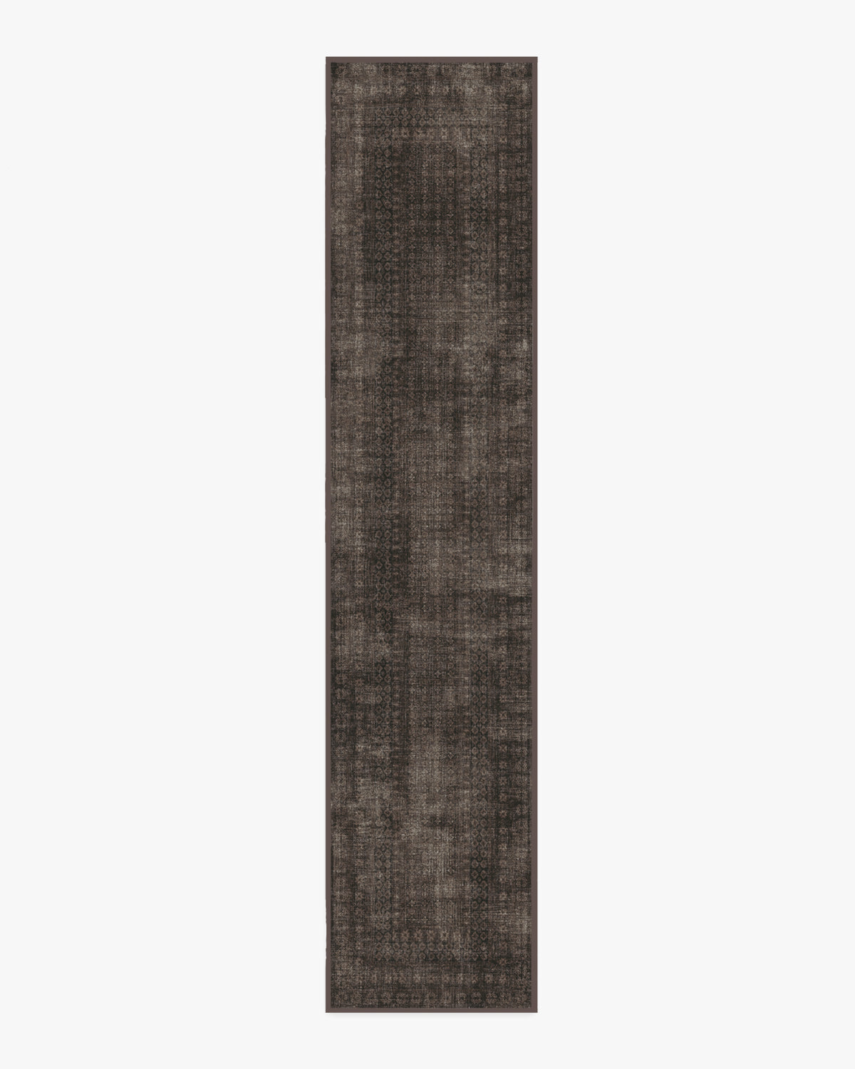 Cyrus — Halı, Siyah, RUNNER, beyaz zemin, 2x12
