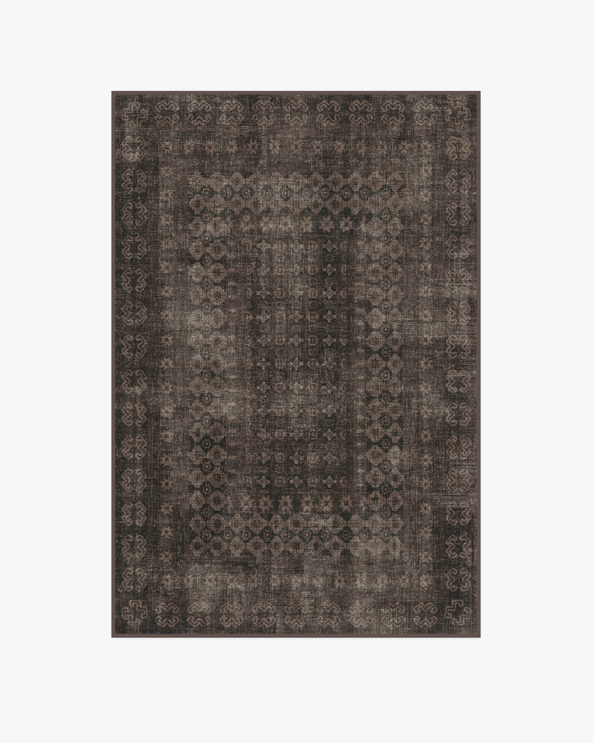 Cyrus — Halı, Siyah, AREA, beyaz zemin, 4x6