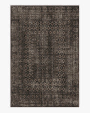 Cyrus — Halı, Siyah, AREA, beyaz zemin, 6x9