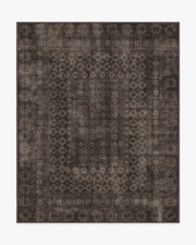 Cyrus — Halı, Siyah, AREA, beyaz zemin, 8x10