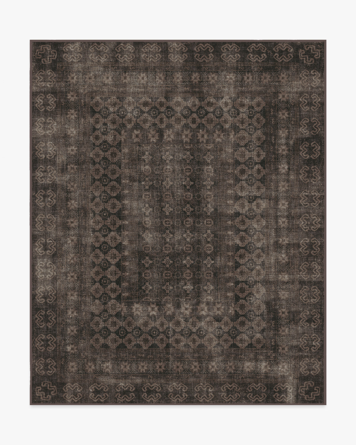 Cyrus — Halı, Siyah, AREA, beyaz zemin, 8x10