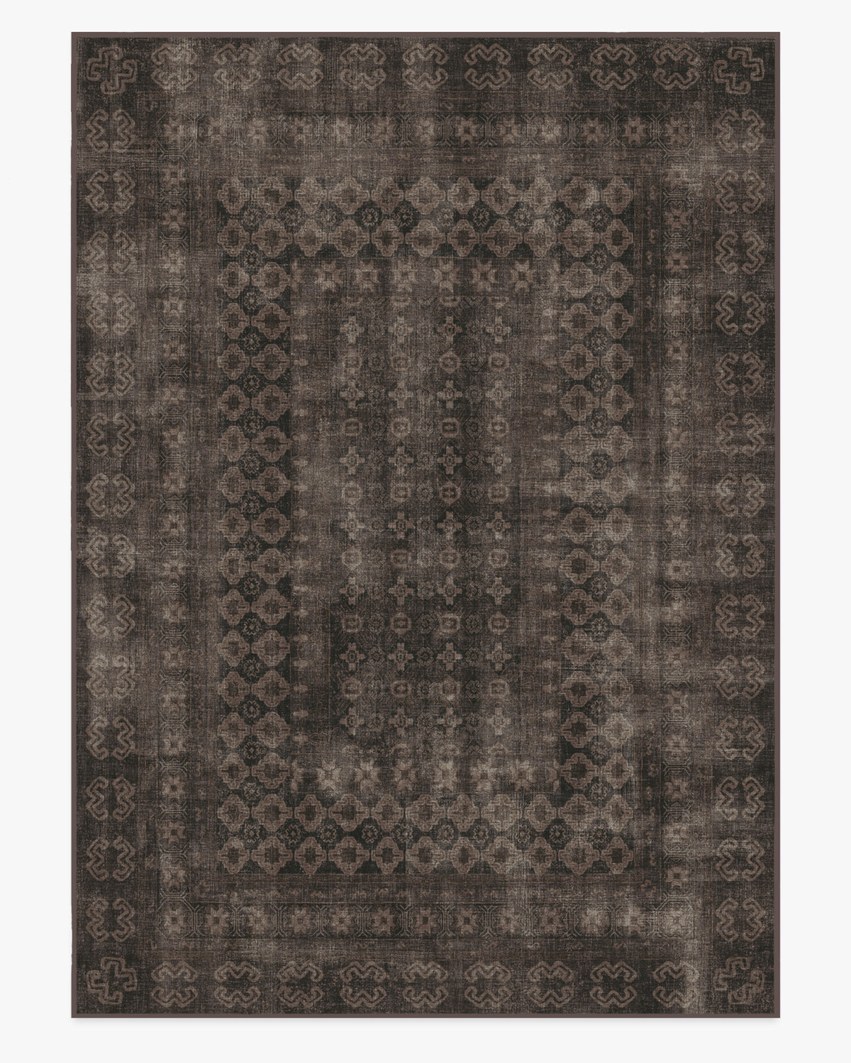 Cyrus — Halı, Siyah, AREA, beyaz zemin, 10x14