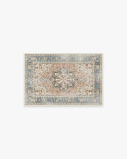 Kamran — Halı, Mercan, AREA, beyaz zemin, 2x3