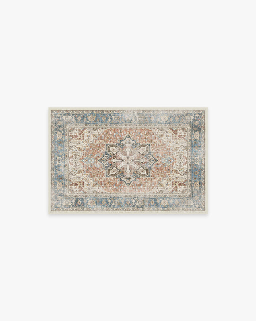 Kamran — Halı, Mercan, AREA, beyaz zemin, 2x3