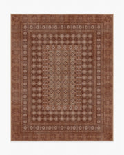Cyrus — Halı, Terracotta, AREA, beyaz zemin, 8x10