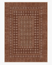 Cyrus — Halı, Terracotta, AREA, beyaz zemin, 10x14