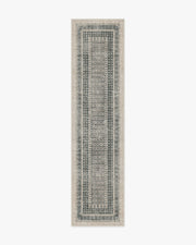 Cyrus — Halı, Vizon Soft Antrasit, RUNNER, beyaz zemin, 2x10