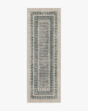Cyrus — Halı, Vizon Soft Antrasit, RUNNER, beyaz zemin, 2x7