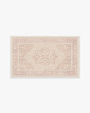 Kamran — Halı, Yumuşak Pembe, AREA, beyaz zemin, 3x5